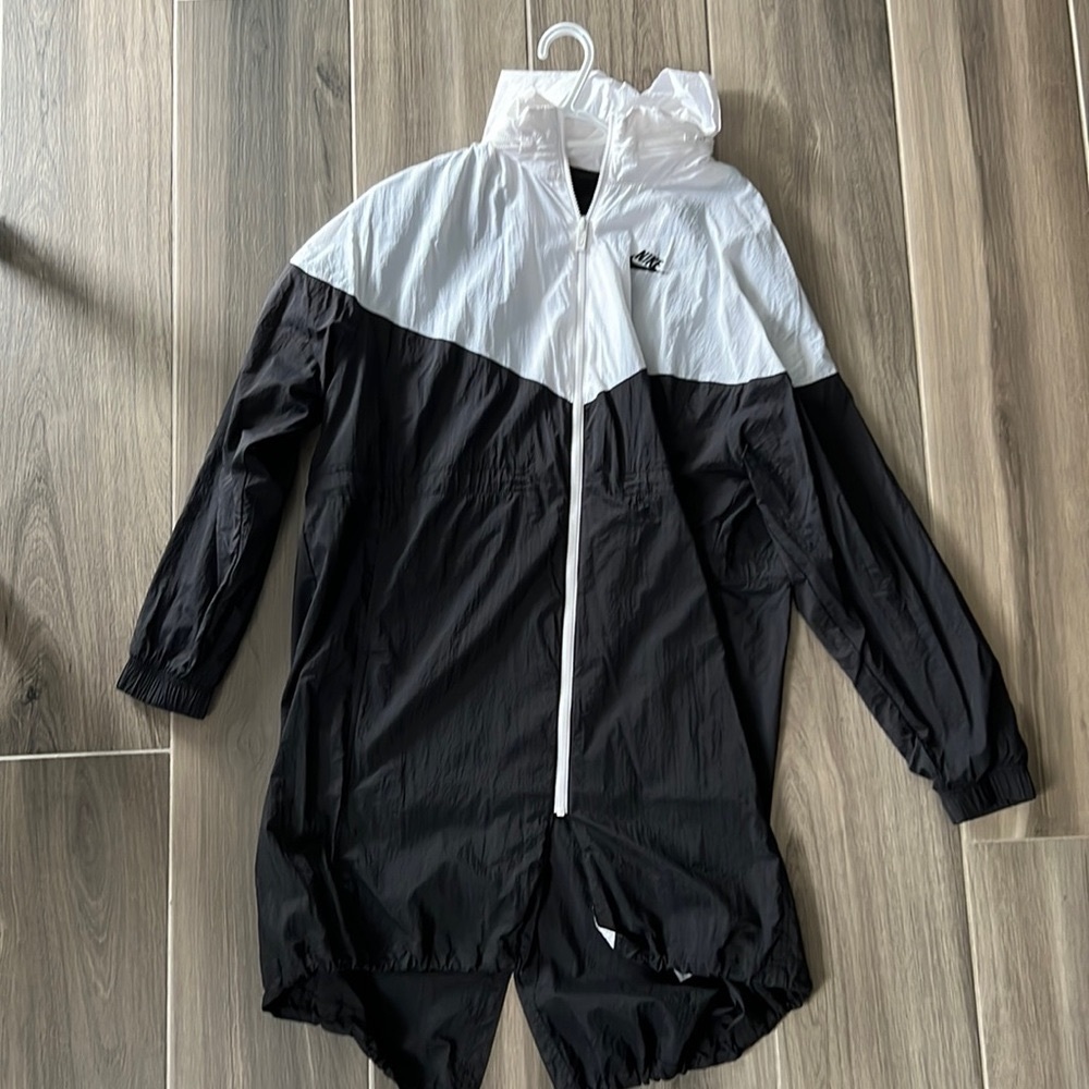 Nike windbreaker- knee length.